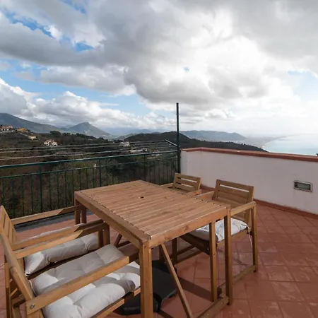 Seaview Terrace, Nature & Relax With Two Private Pools - Antica Rocca Dorotea Apartment