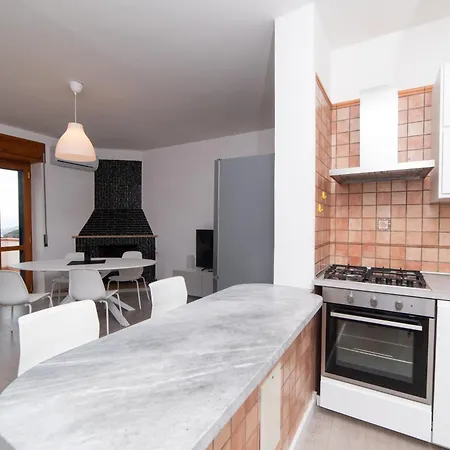 Apartment Seaview Terrace, Nature & Relax With Two Private Pools - Antica Rocca Dorotea Salerno