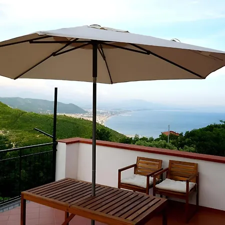 Seaview Terrace, Nature & Relax With Two Private Pools - Antica Rocca Dorotea Apartment Salerno
