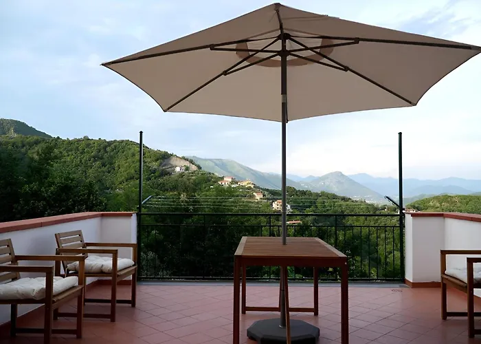 아파트 Seaview Terrace, Nature & Relax With Two Pools - Antica Rocca Dorotea 살레르노